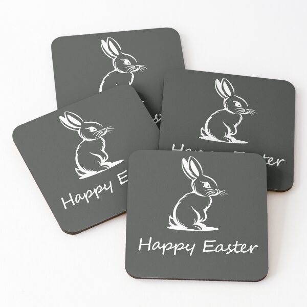 Item preview, Happy Easter and cute rabbit  designed and sold by ShopThousand.