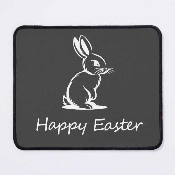 Item preview, Happy Easter and cute rabbit designed and sold by ShopThousand.