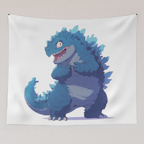 Item preview, chibi godzilla designed and sold by skateras.