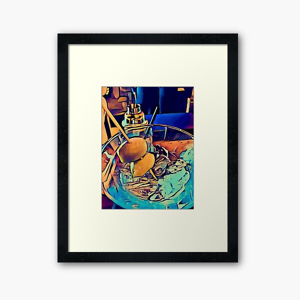 Martini Madness "Humble Beginnings" By Tony DuPuis Framed Art Print