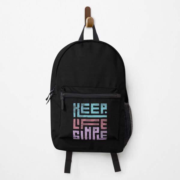 Item preview, Keep Life Simple at Light Purple, Blue and Red, Only Letters designed and sold by AdiRemba.