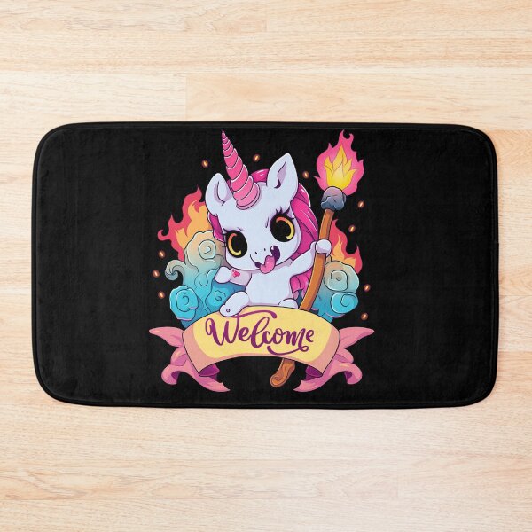 Item preview, welcome evil unicorn designed and sold by skateras.