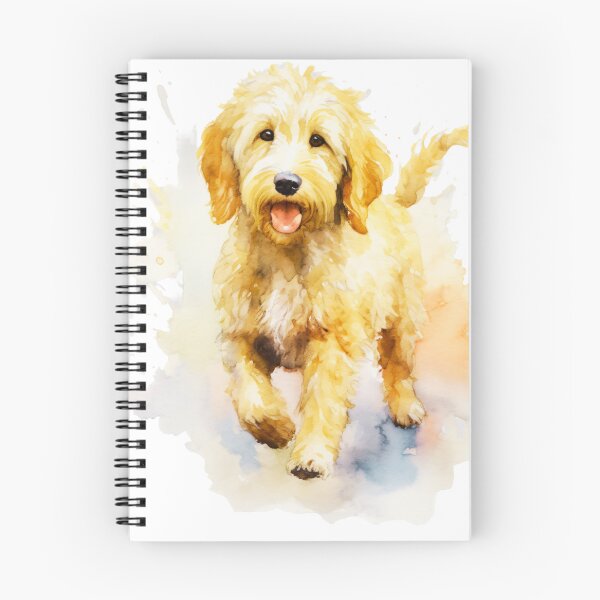 Artikelvorschau, Aquarell Goldendoodle entworfen und verkauft von TheAnimalZ00.
