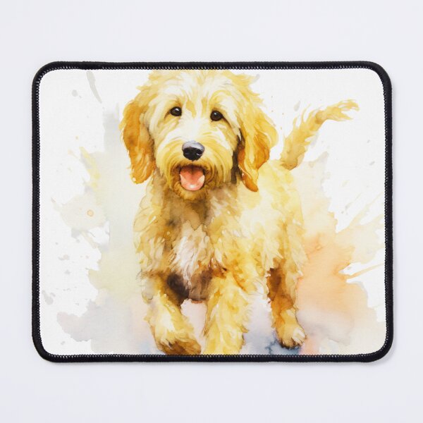 Item preview, Watercolor Goldendoodle designed and sold by TheAnimalZ00.