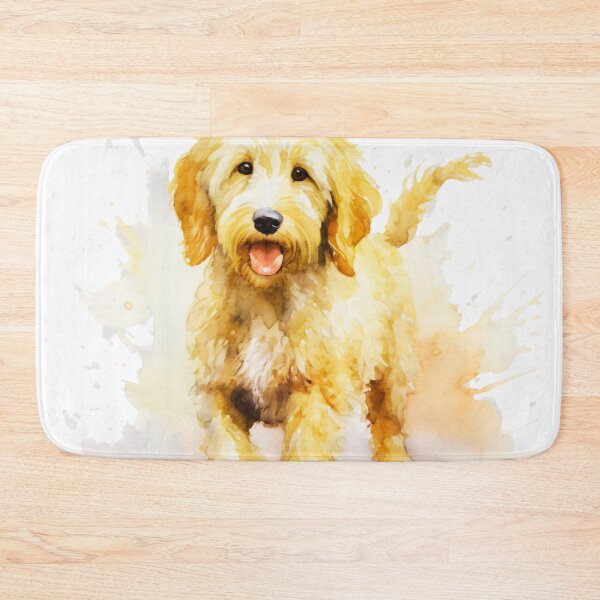 Artikelvorschau, Aquarell Goldendoodle entworfen und verkauft von TheAnimalZ00.