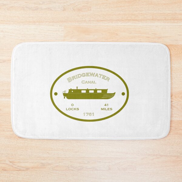 Item preview, Bridgewater Canal (white) designed and sold by canal-arts.