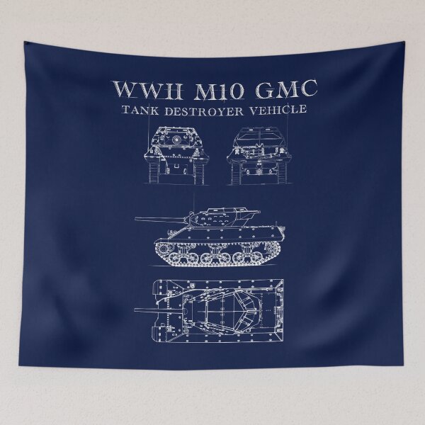 Item preview, Blueprints American Tank World War 2 designed and sold by Blok45.