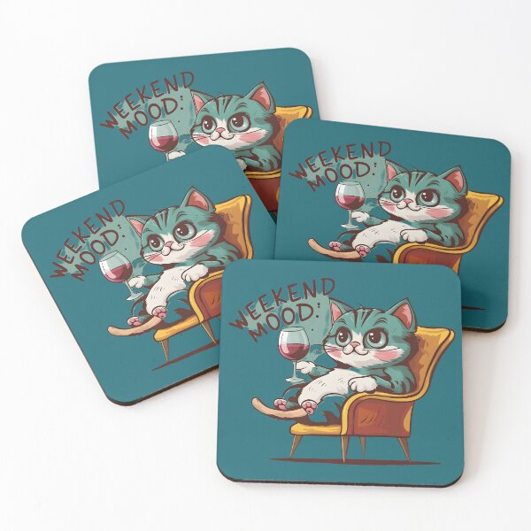 Item preview, Weekend Mood: Relaxed Cat designed and sold by Kirolous  Safwat.