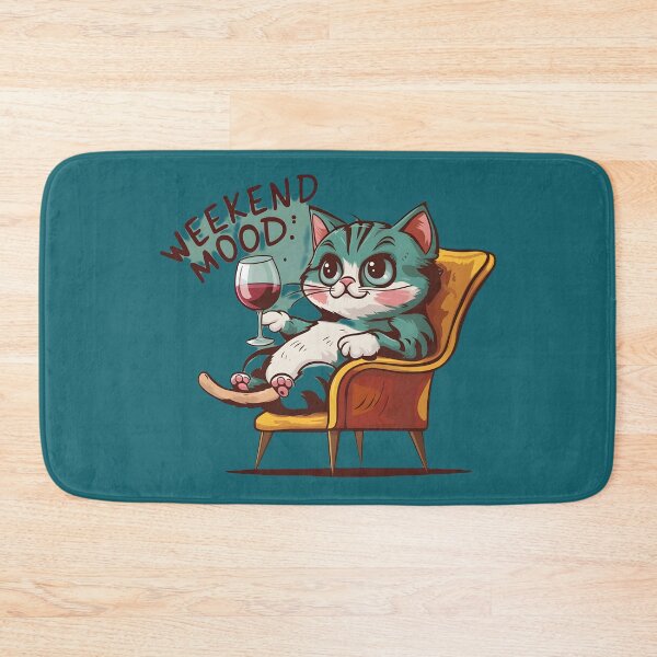 Item preview, Weekend Mood: Relaxed Cat designed and sold by Kirolous  Safwat.