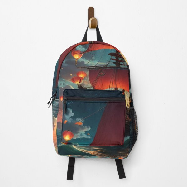 Item preview, Boat at night designed and sold by saly55887.