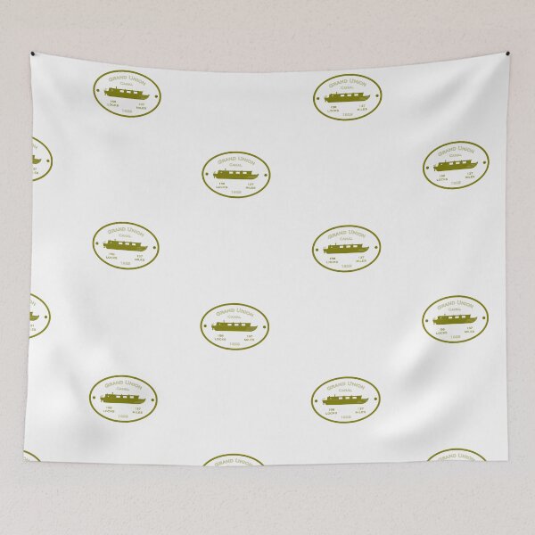 Item preview, Grand Union Canal (white) designed and sold by canal-arts.