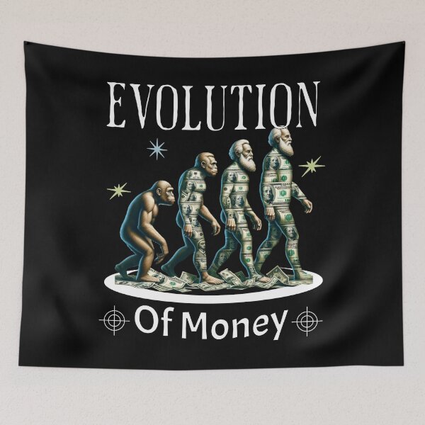 Item preview, Bitcoin the evolution of money designed and sold by JansenGS.