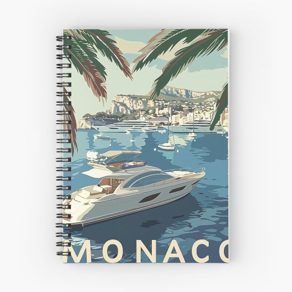 Item preview, Monaco City Illustration Poster designed and sold by nomiraclehere.