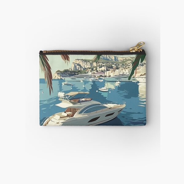 Item preview, Monaco City Illustration Poster designed and sold by nomiraclehere.