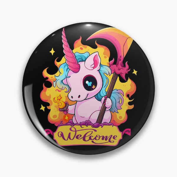 Item preview, evil unicorn designed and sold by skateras.