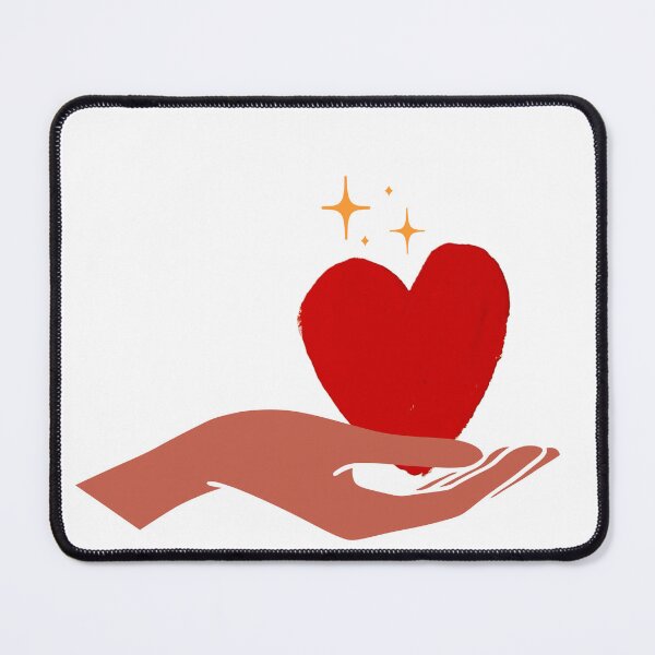 Item preview, Cuore rosso, mano che tieni un cuore  designed and sold by Shop2s.