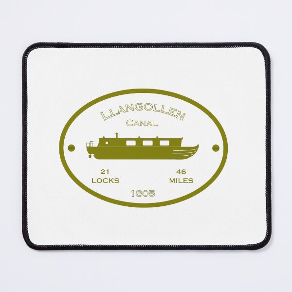 Item preview, Llangollen Canal (white) designed and sold by canal-arts.