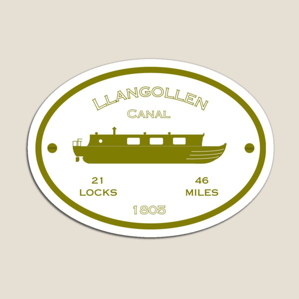 Item preview, Llangollen Canal (white) designed and sold by canal-arts.