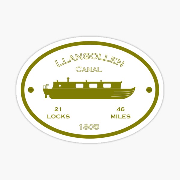 Item preview, Llangollen Canal (white) designed and sold by canal-arts.