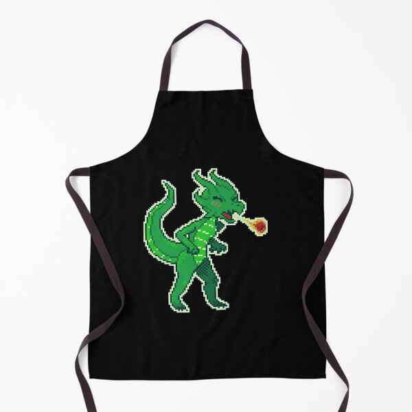 Item preview, Green kobold spitting a fireball designed and sold by Constellartion.