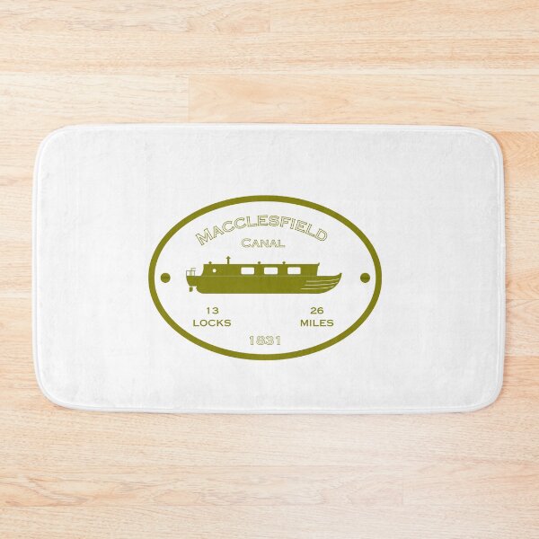 Item preview, Macclesfield Canal (white) designed and sold by canal-arts.