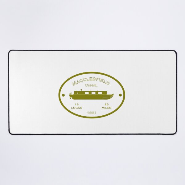 Item preview, Macclesfield Canal (white) designed and sold by canal-arts.