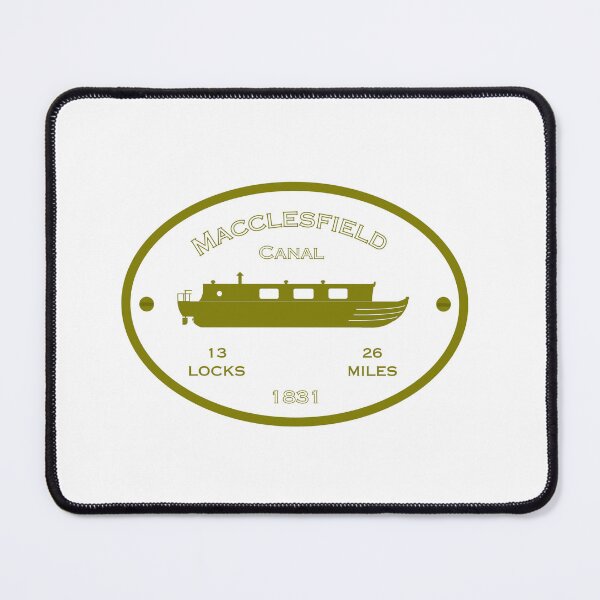 Item preview, Macclesfield Canal (white) designed and sold by canal-arts.