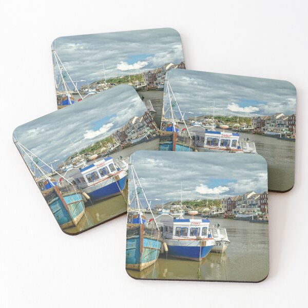 Item preview, Boats moored in Maryport Harbour designed and sold by RosRidleyPhoto.