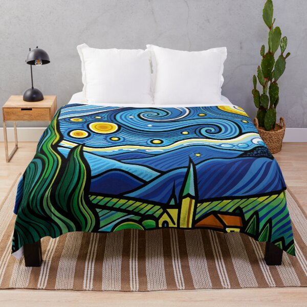 Item preview, Van Gogh's Starry Night. A tribute to a genius. designed and sold by therockstuff.