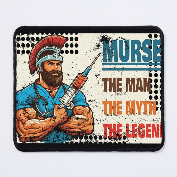Item preview, murse, male nurse,  designed and sold by Design Universe.