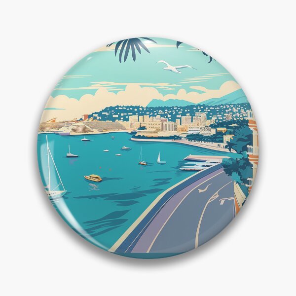 Item preview, Copy of Monaco City Illustration Poster designed and sold by nomiraclehere.
