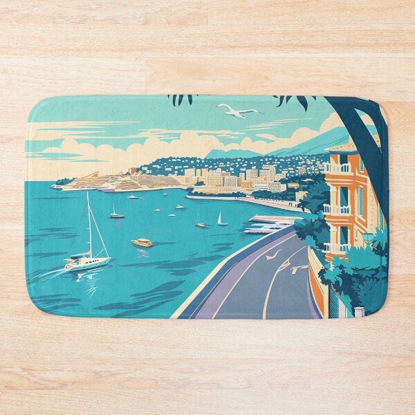 Item preview, Copy of Monaco City Illustration Poster designed and sold by nomiraclehere.