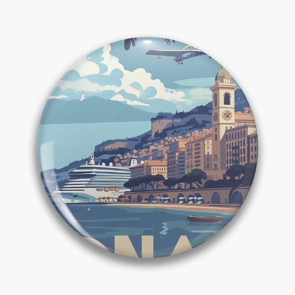 Item preview, Copy of Monaco City Illustration Poster designed and sold by nomiraclehere.