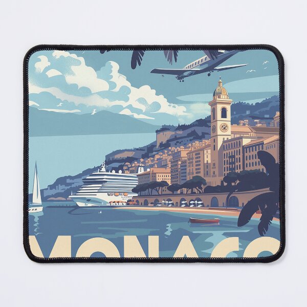 Item preview, Copy of Monaco City Illustration Poster designed and sold by nomiraclehere.