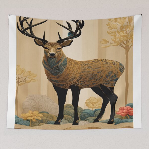 Item preview, The wandering deer designed and sold by saly55887.
