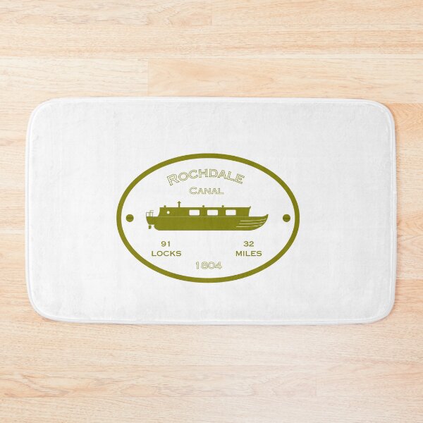 Item preview, Rochdale Canal (white) designed and sold by canal-arts.