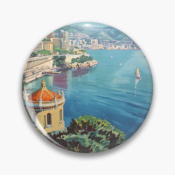 Item preview, Copy of Monaco City Illustration Poster designed and sold by nomiraclehere.