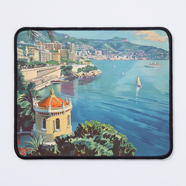 Item preview, Copy of Monaco City Illustration Poster designed and sold by nomiraclehere.