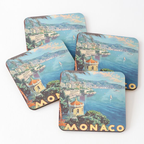 Item preview, Copy of Monaco City Illustration Poster designed and sold by nomiraclehere.