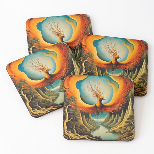 Item preview, The Phoenix Immolates designed and sold by George Hutton Hunter.