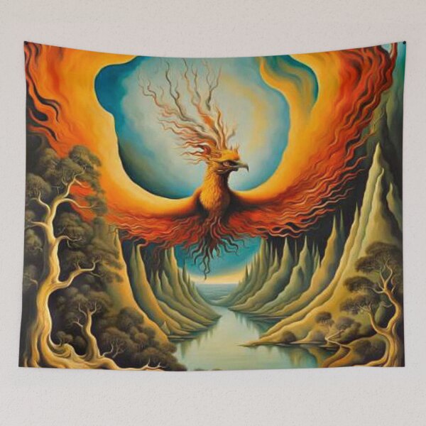 Item preview, The Phoenix Immolates designed and sold by George Hutton Hunter.