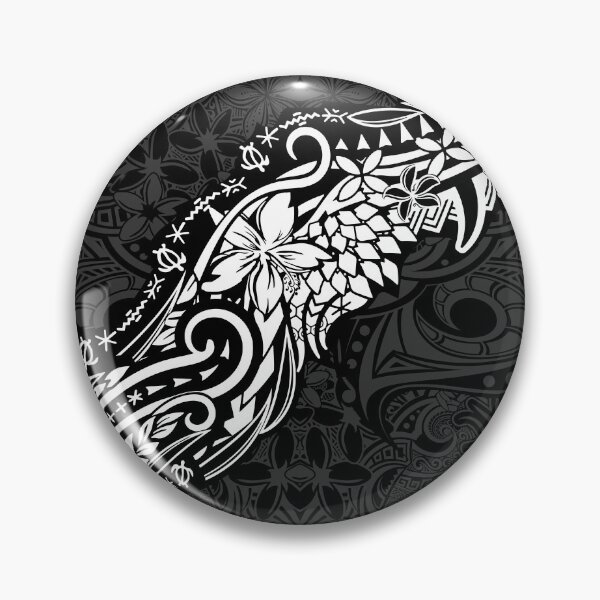 Item preview,  Black And White Tribal Patterns - Hawaiian - Samoan -Polynesian -1170 Updated designed and sold by sunnthreads.