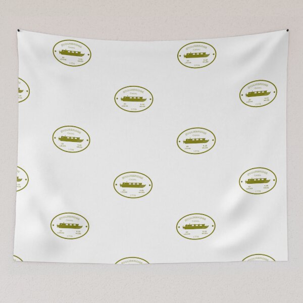 Item preview, Stourbridge Canal (white) designed and sold by canal-arts.