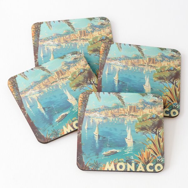Item preview, Copy of Monaco City Illustration Poster designed and sold by nomiraclehere.