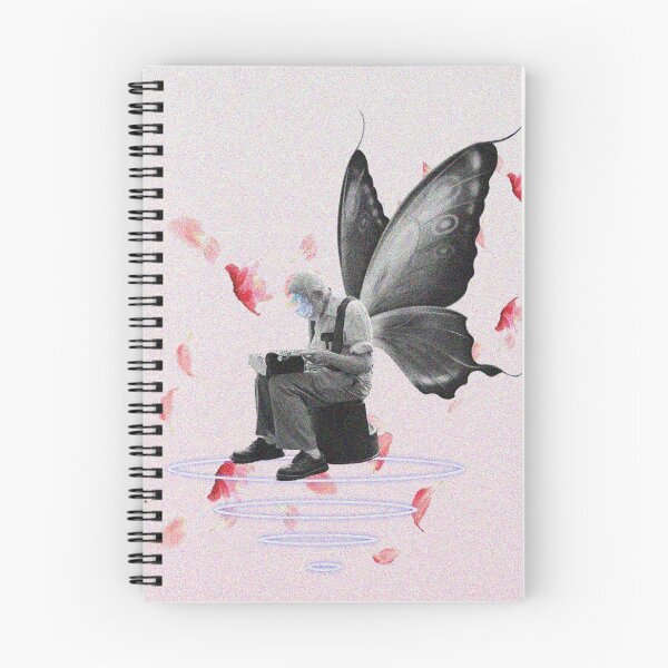 Item preview, un hombre en flor de mariposa designed and sold by rizmna.