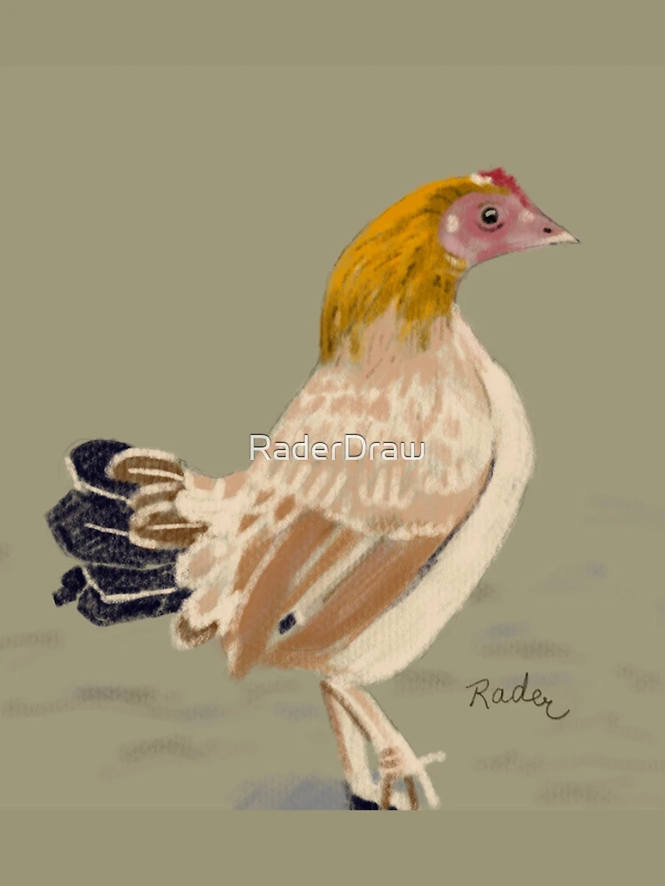 Thumbnail 4 of 4, iPhone Case, Pretty chicken designed and sold by RaderDraw.