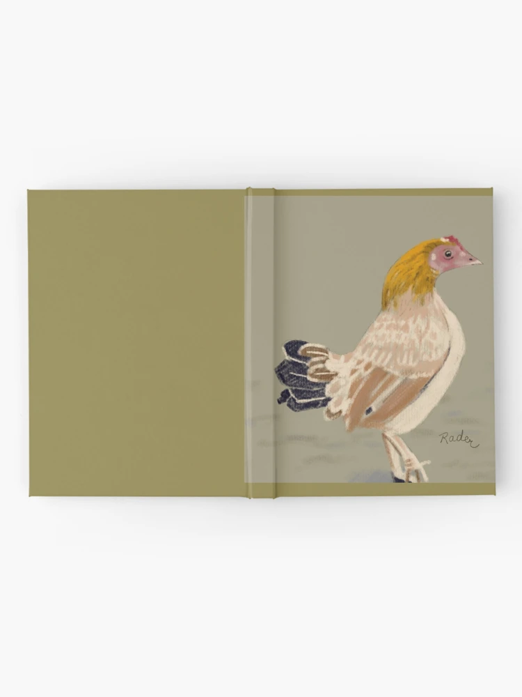 Thumbnail 2 of 3, Journal, Pretty chicken  designed and sold by RaderDraw.