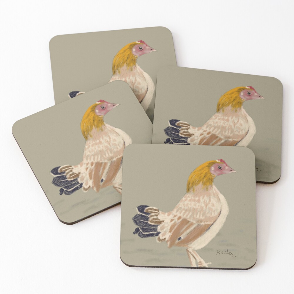Item preview, Coasters (Set of 4) designed and sold by RaderDraw.
