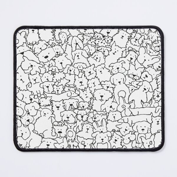 Item preview, Dog Doodles Line Art Drawing designed and sold by aimeeandkate.