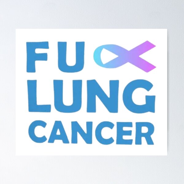 Item preview, FU Lung Cancer Premium Tri-Blend Unisex Short Sleeve T-shirt designed and sold by Twistedpairs.